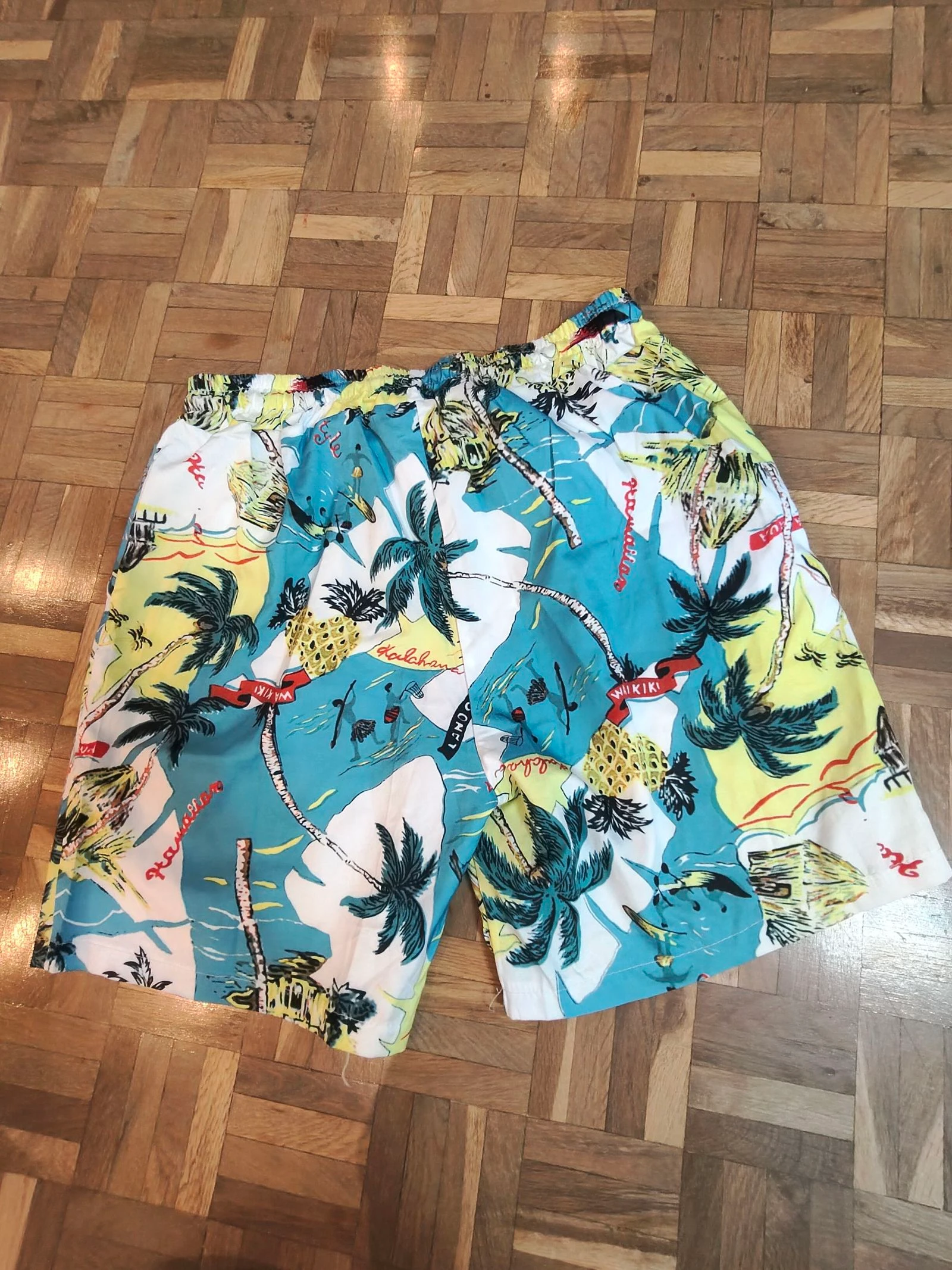 Dames Bermudas L/XL 100% geplooid polyester en zijzakken zomer/herfst – photo 4